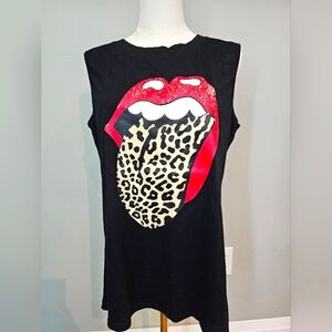 Ladies Large Graphic Tank